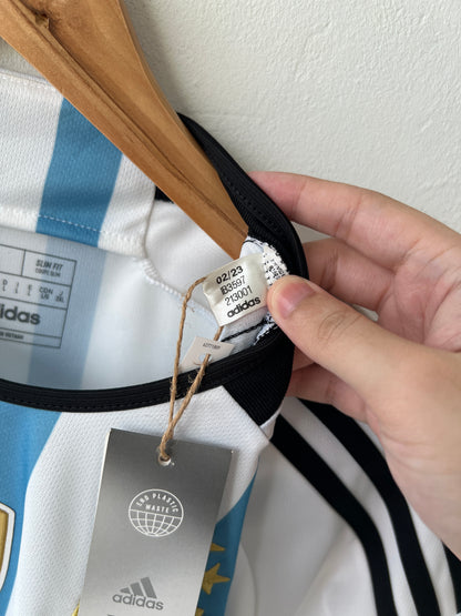 (L) Argentina 2022-24 Home Shirt Messi #10 (NEW)
