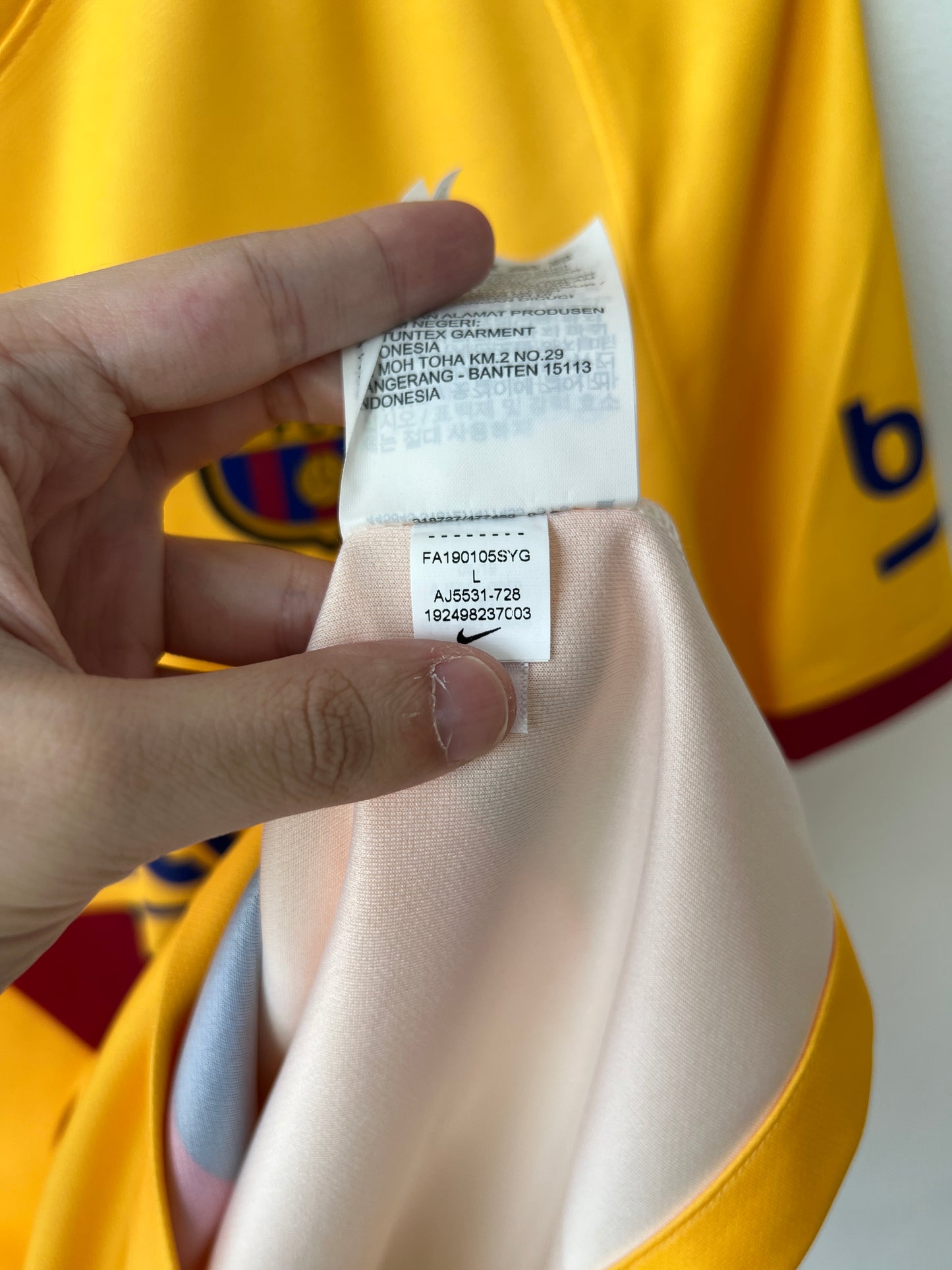 (L) Barcelona 2019-20 Away Shirt Messi #10 (NEW)