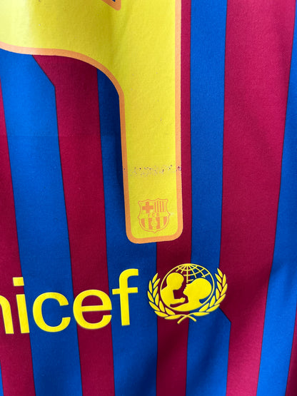 (L) Barcelona 2011-12 Home Basic Version Shirt Fabregas #4