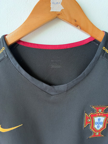 (L) Portugal 2006-08 Away Shirt Figo #7