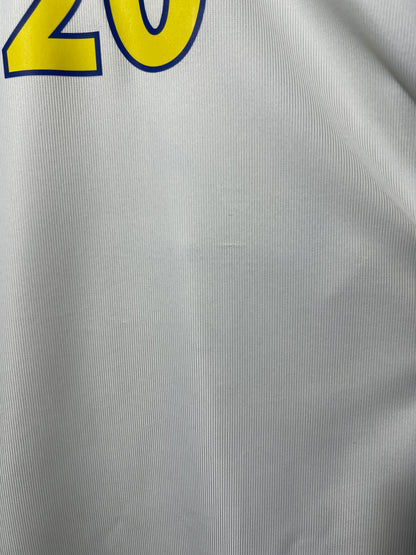 (L) Sweden 2000-02 Away Long Sleeve Player Version Larsson #20