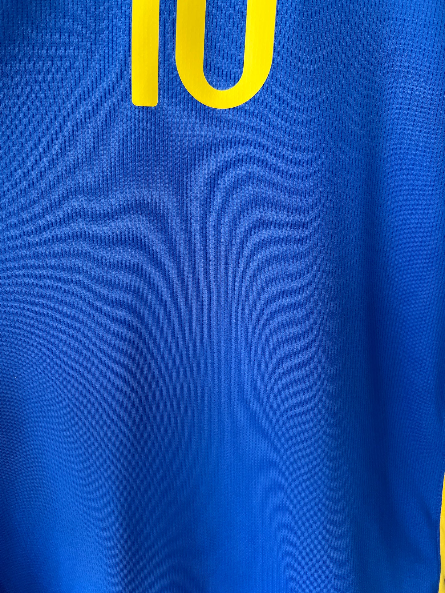 (L) Brazil 2008-10 Away Shirt Ronaldinho #10