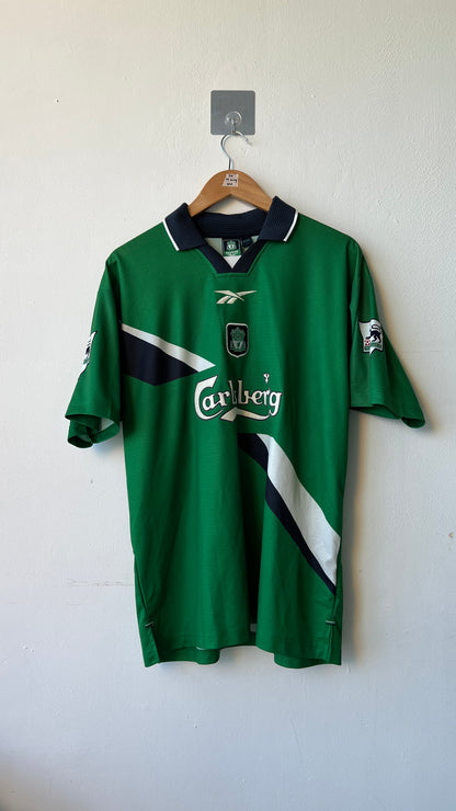 Liverpool 1999-00 Away Shirt Hamman #16 (M/L)