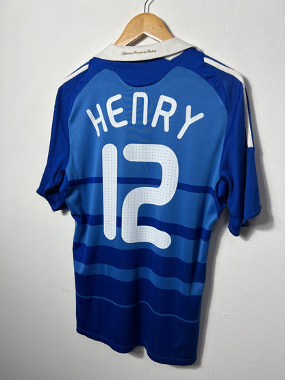 (M) France 2008-09 Home Shirt Henry #12