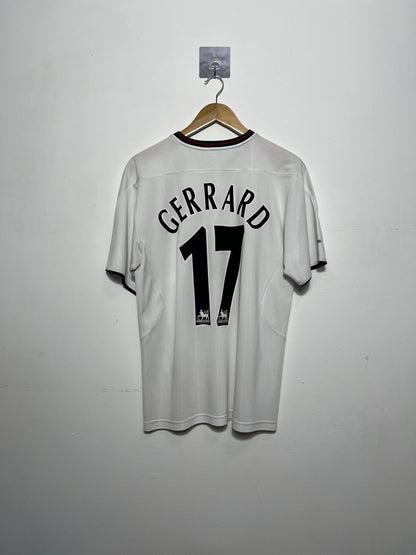 (M) Liverpool 2003-04 Away Shirt Gerrard #17
