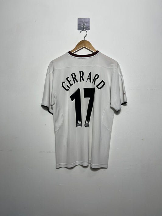 (M) Liverpool 2003-04 Away Shirt Gerrard #17