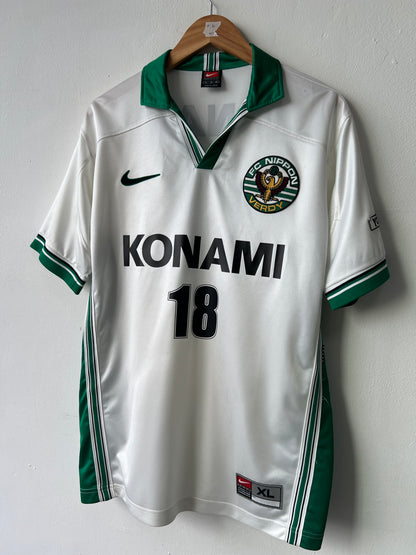 (XL) Verdy Kawasaki 1999-01 Youth Shirt #18