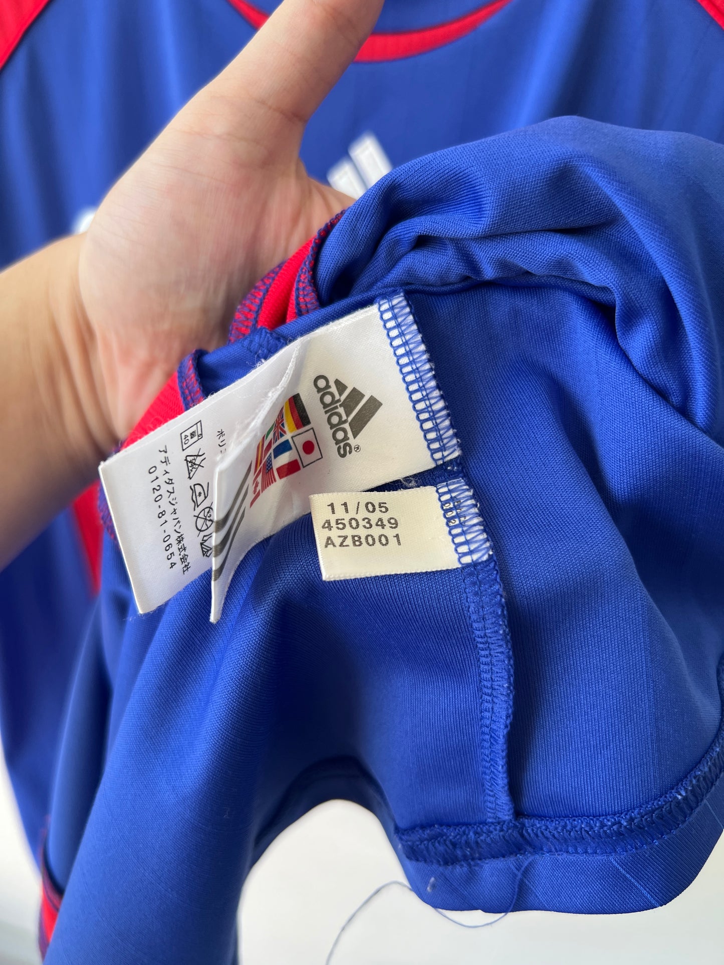 (L) France 2006-07 Home Shirt Zidane #10
