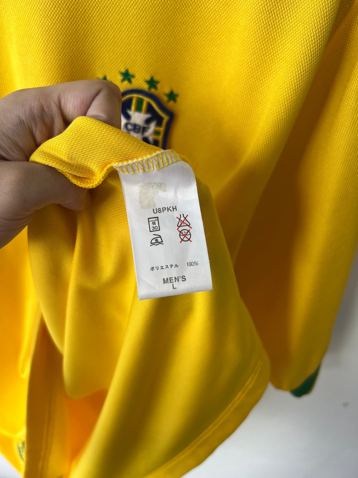 (L) Brazil 1998-00 Home Shirt Ronaldo #9