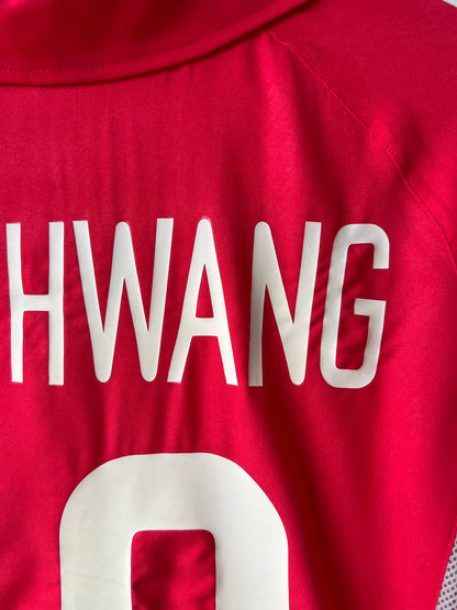 (M) South Korea 2002-04 Home Player Version Shirt S. H. Hwang #18