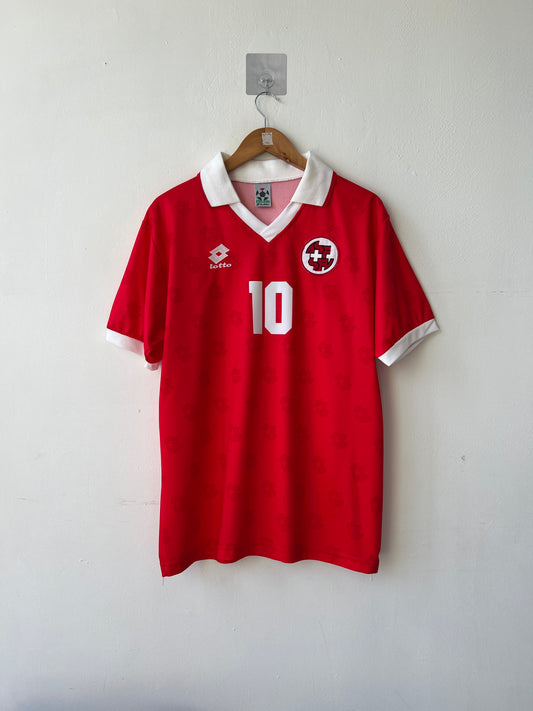 (L) Switzerland 1994-96 Home Shirt Sforza #10