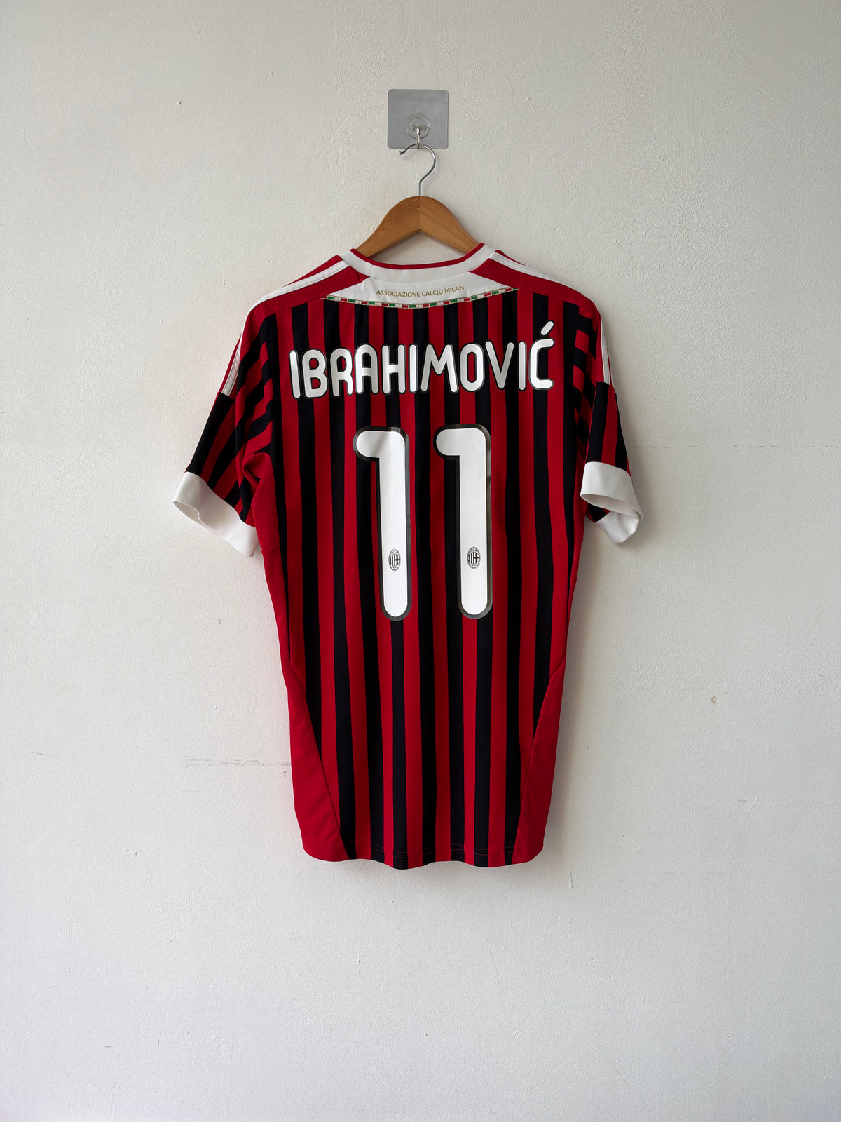 (M) AC Milan 2011-12 Home Shirt Ibrahimovic #11