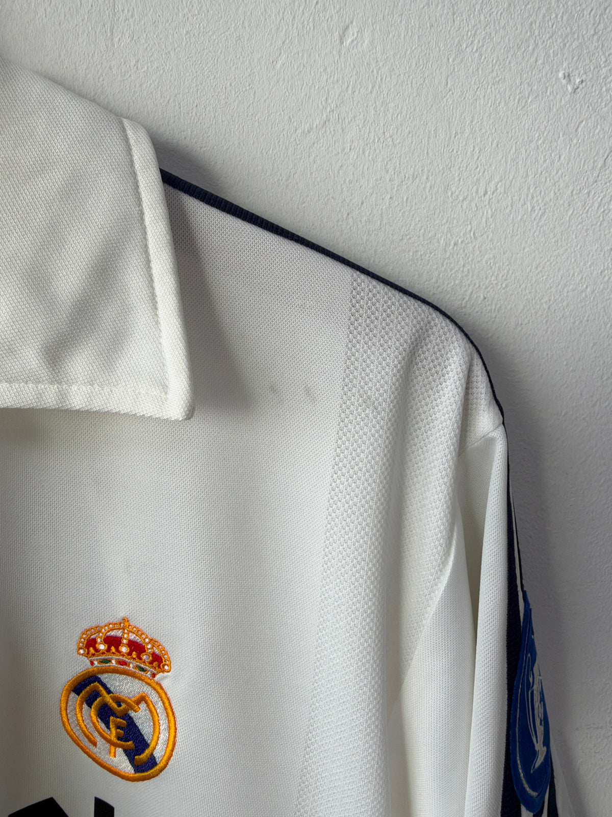 (M) Real Madrid 2002-03 CL Home Shirt Zidane #5