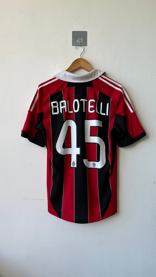 AC Milan 2012-13 Home Shirt Balotelli #45 (M)