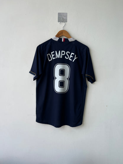 (M) USA 2006-07 Away Shirt Dempsey #8 (USMNT)