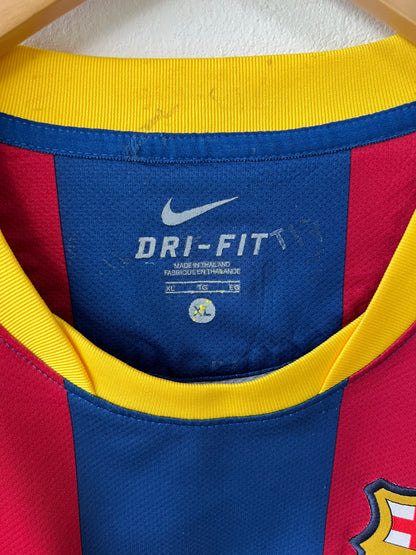 (XL) Barcelona 2010-11 Home Shirt Messi #10