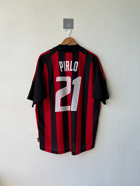 AC Milan 2002-03 Home Shirt Pirlo #21 (L)