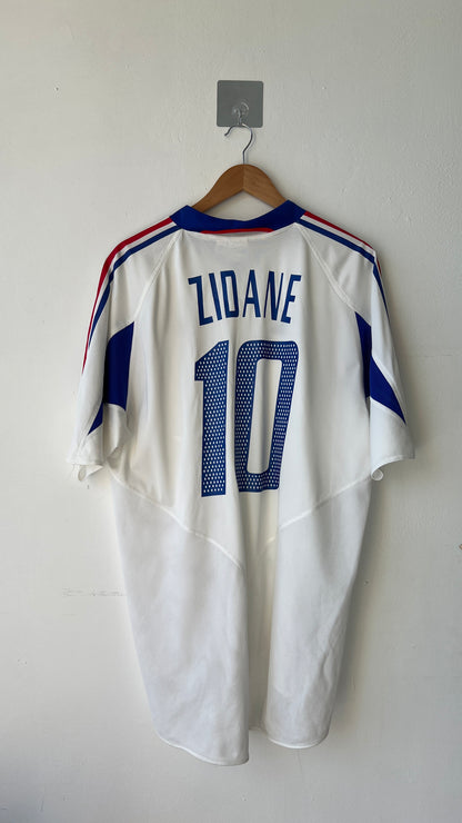 France 2004-06 Away Shirt Zidane #10 (XL)