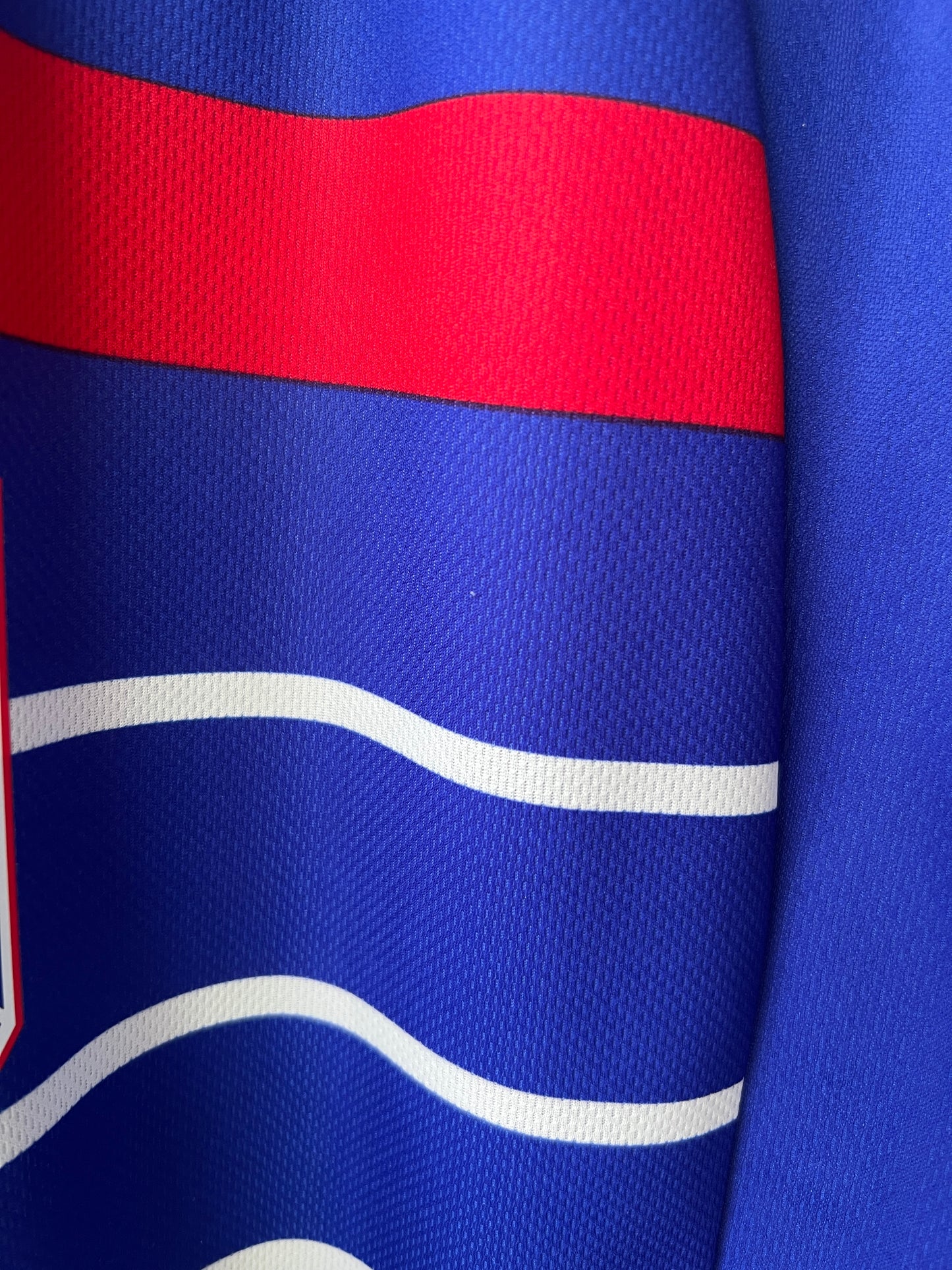 (M fits L) France 1998-00 Home Shirt Zidane #10
