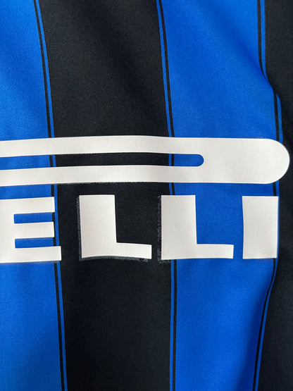 (M) Inter Milan 2003-04 Home Long Sleeve Shirt F. Cannavaro #17