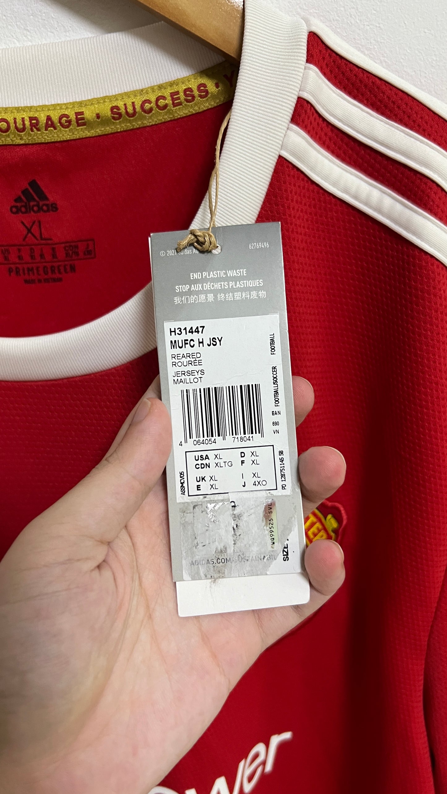 Manchester United 2021-22 Home Shirt Ronaldo #7 (XL) (Brand New)