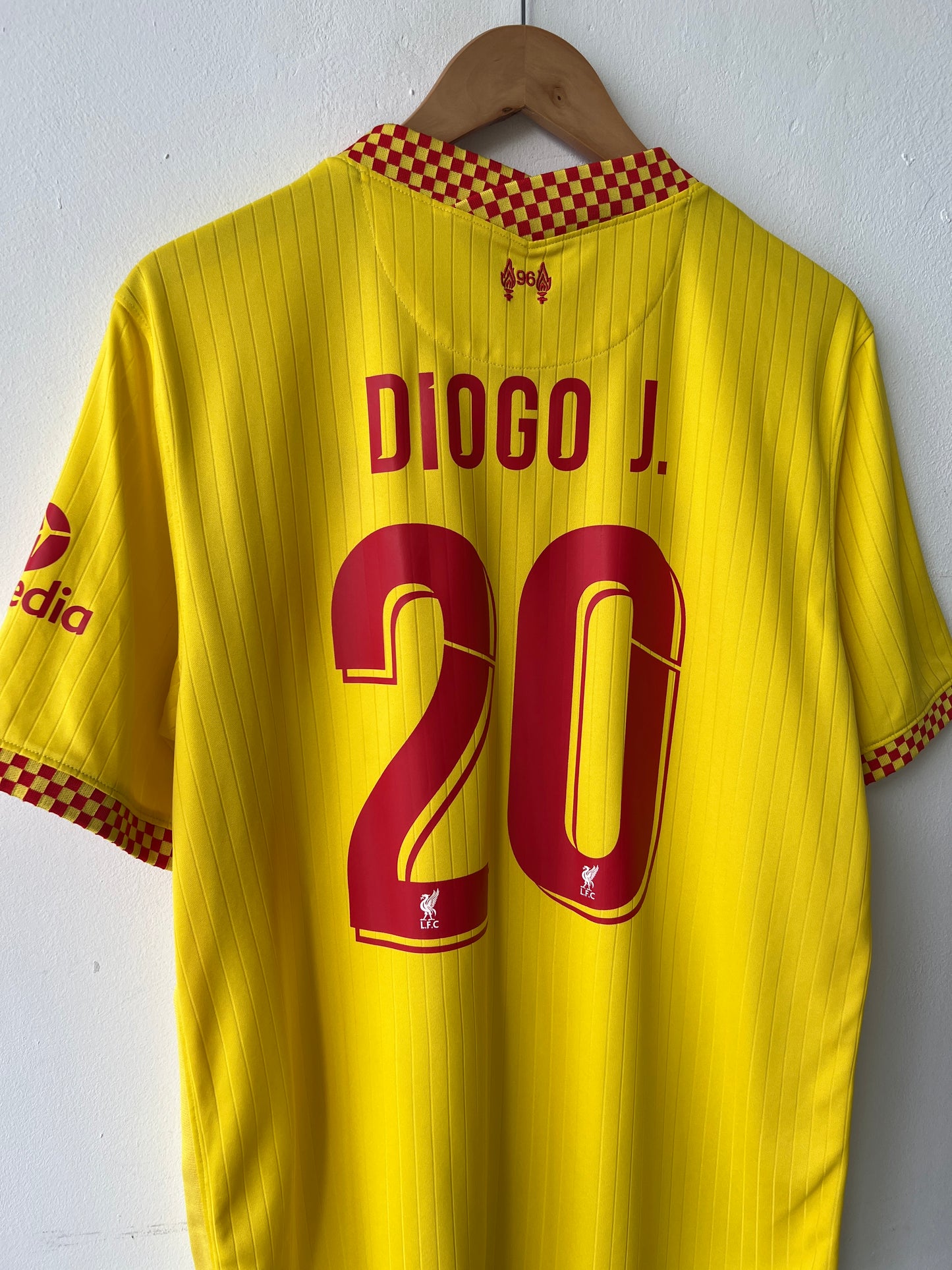 (XL) Liverpool 2021-22 Third Shirt Diogo Jota #20