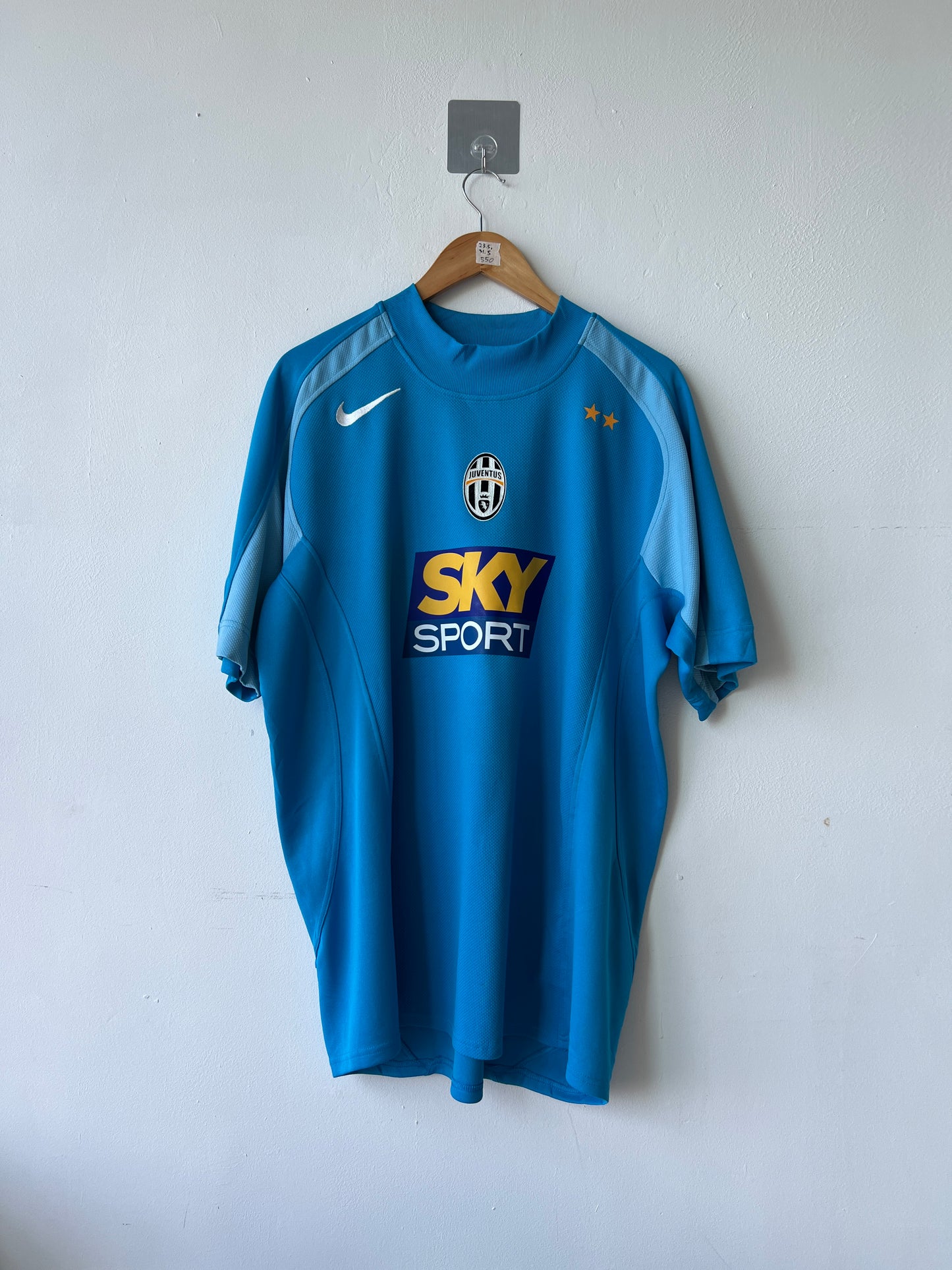 (XL) Juventus 2004-05 GK Player Issue Shirt Buffon #1