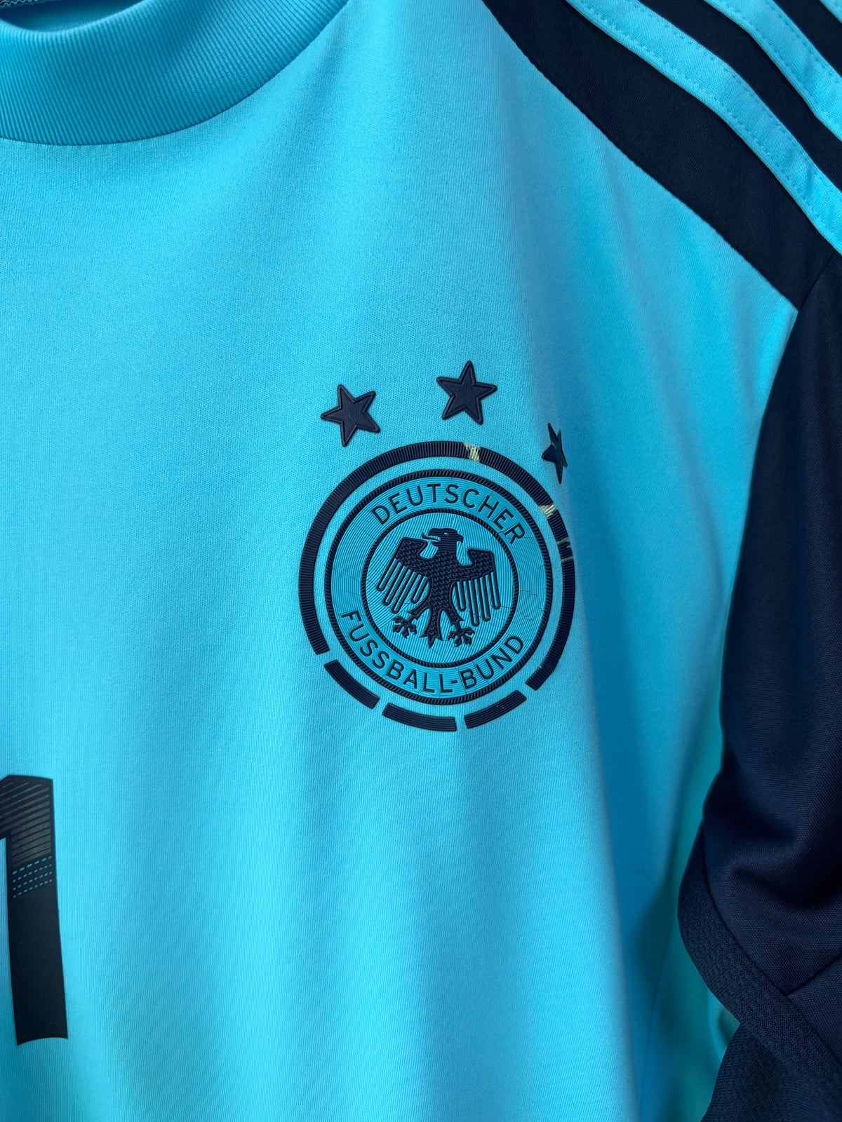 (L) Germany 2014-15 GK Shirt Neuer #1 (NEW)