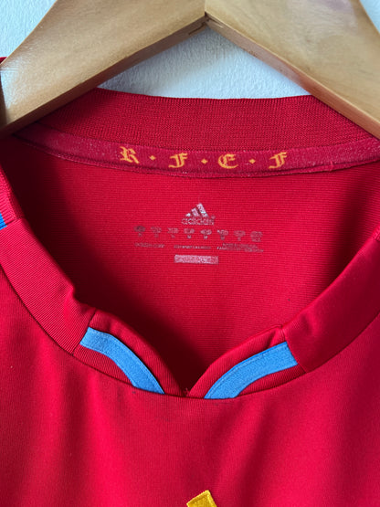 (M) Spain 2009-10 Home Shirt A. Iniesta #6