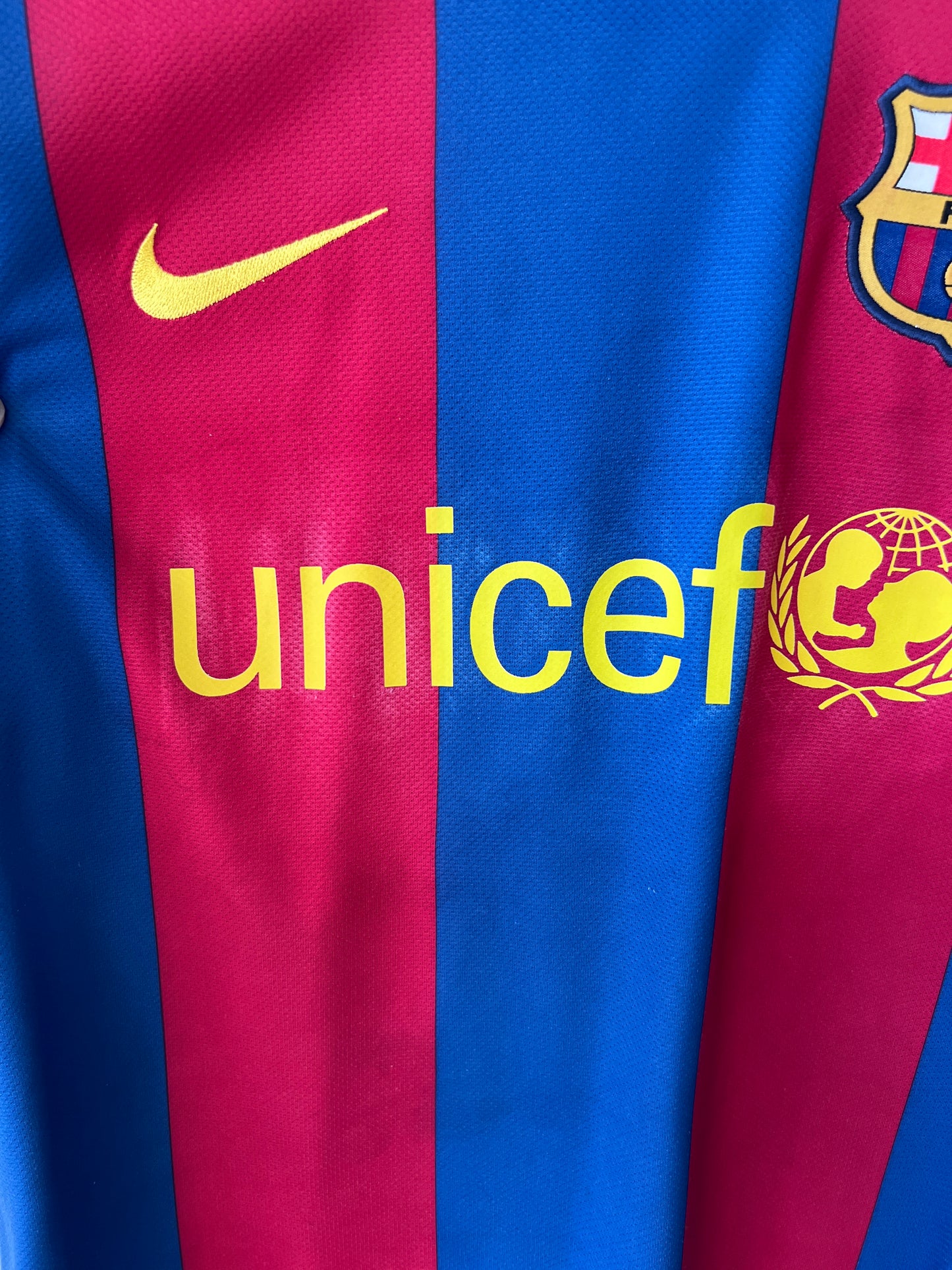(M) Barcelona 2010-11 Home Shirt Messi #10