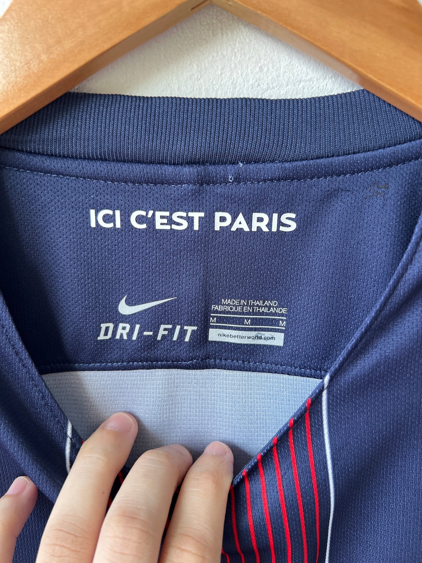 (M) PSG 2016-17 Home Shirt T. Silva #2