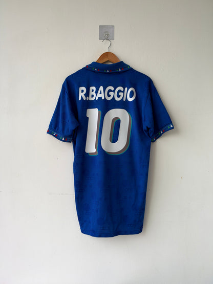 (L) Italy 1994 Home Shirt R. Baggio #10