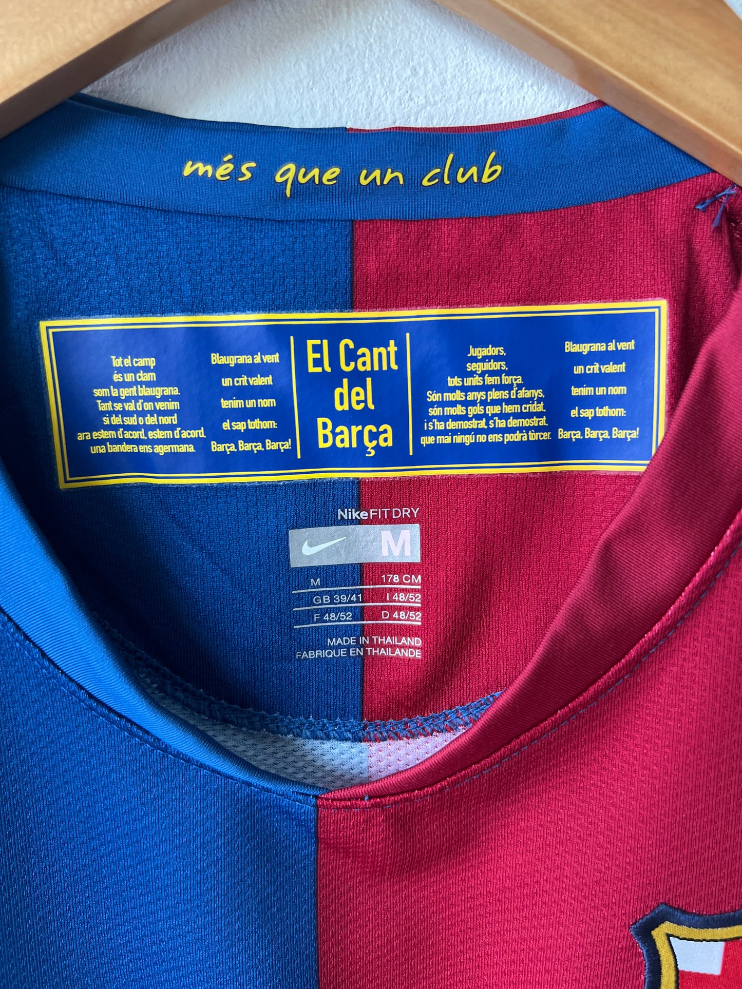 Barcelona 2008-09 Home Shirt Henry #14 (M)