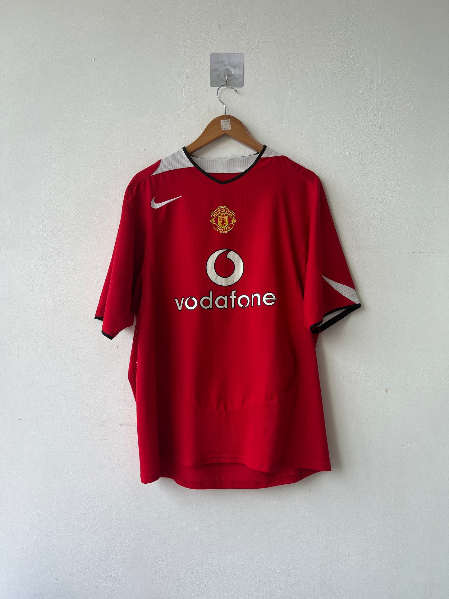 (XL) Manchester United 2004-06 Home Shirt J. S. Park #13