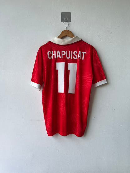 (L) Switzerland 1994-96 Home Shirt Chapuisat #11