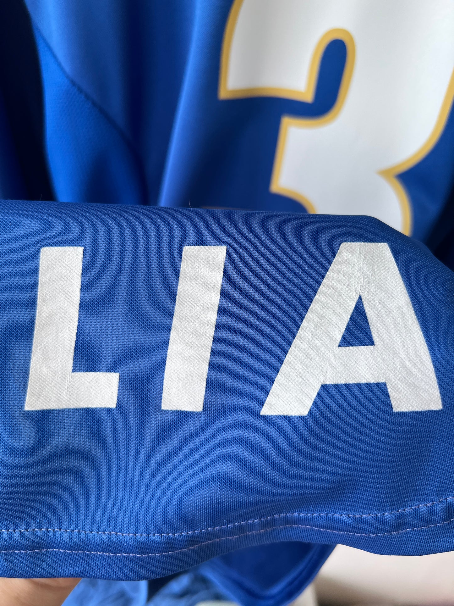 (L) Italy 1996-97 Home Shirt Maldini #3