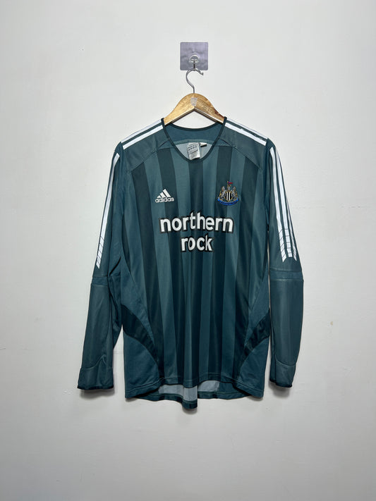 (L) Newcastle 2005-06 Away Long Sleeve Shirt Shearer #9