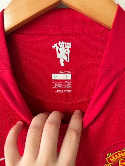 (L) Manchester United 2007-09 Home Shirt Anderson #8