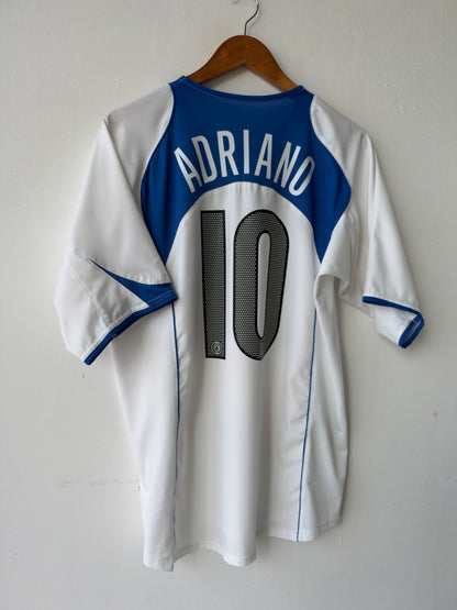 (L) Inter Milan 2004-05 Away Shirt Adriano #10