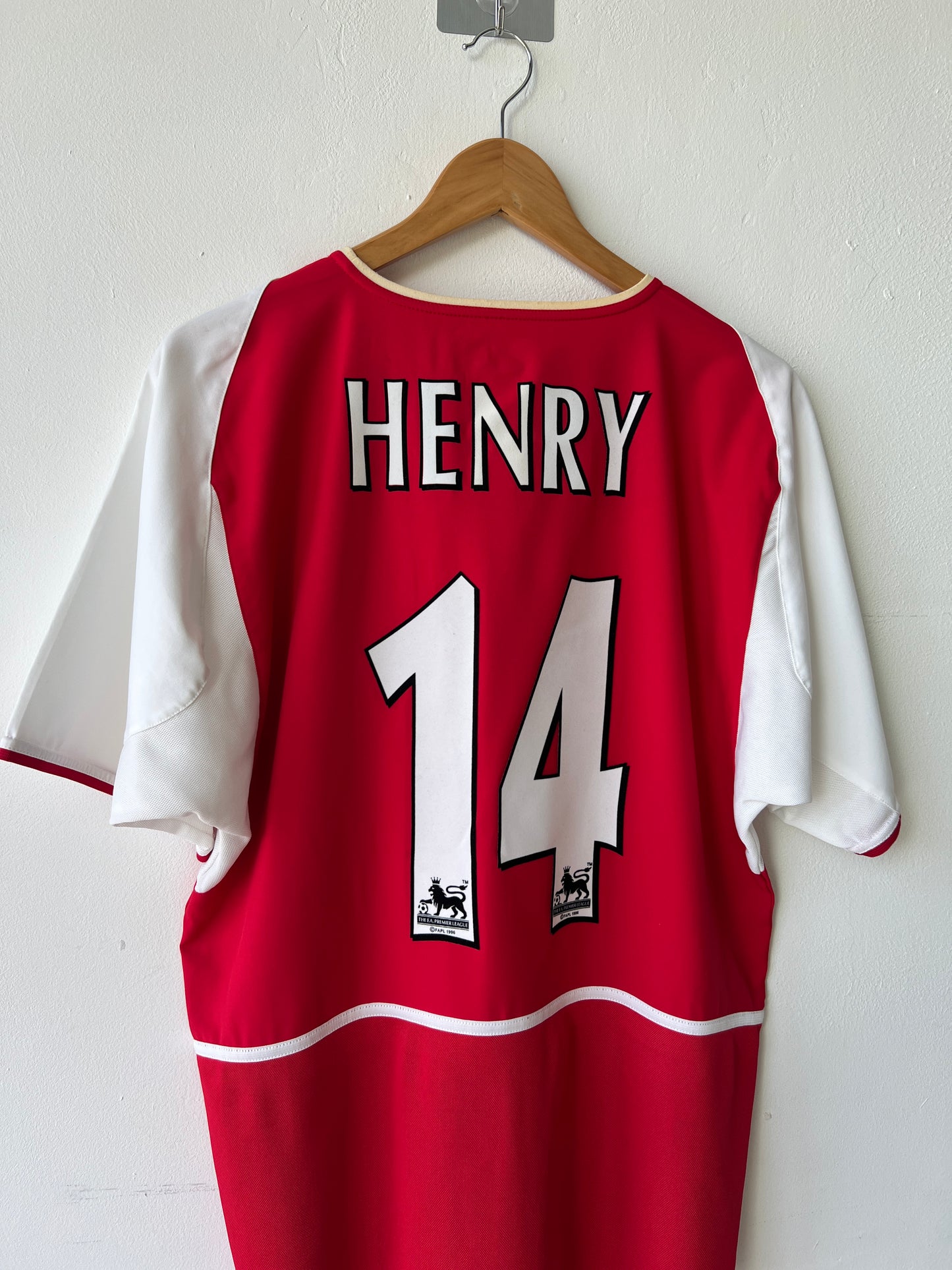 Arsenal 2002-04 Home Shirt Henry #14 (M)
