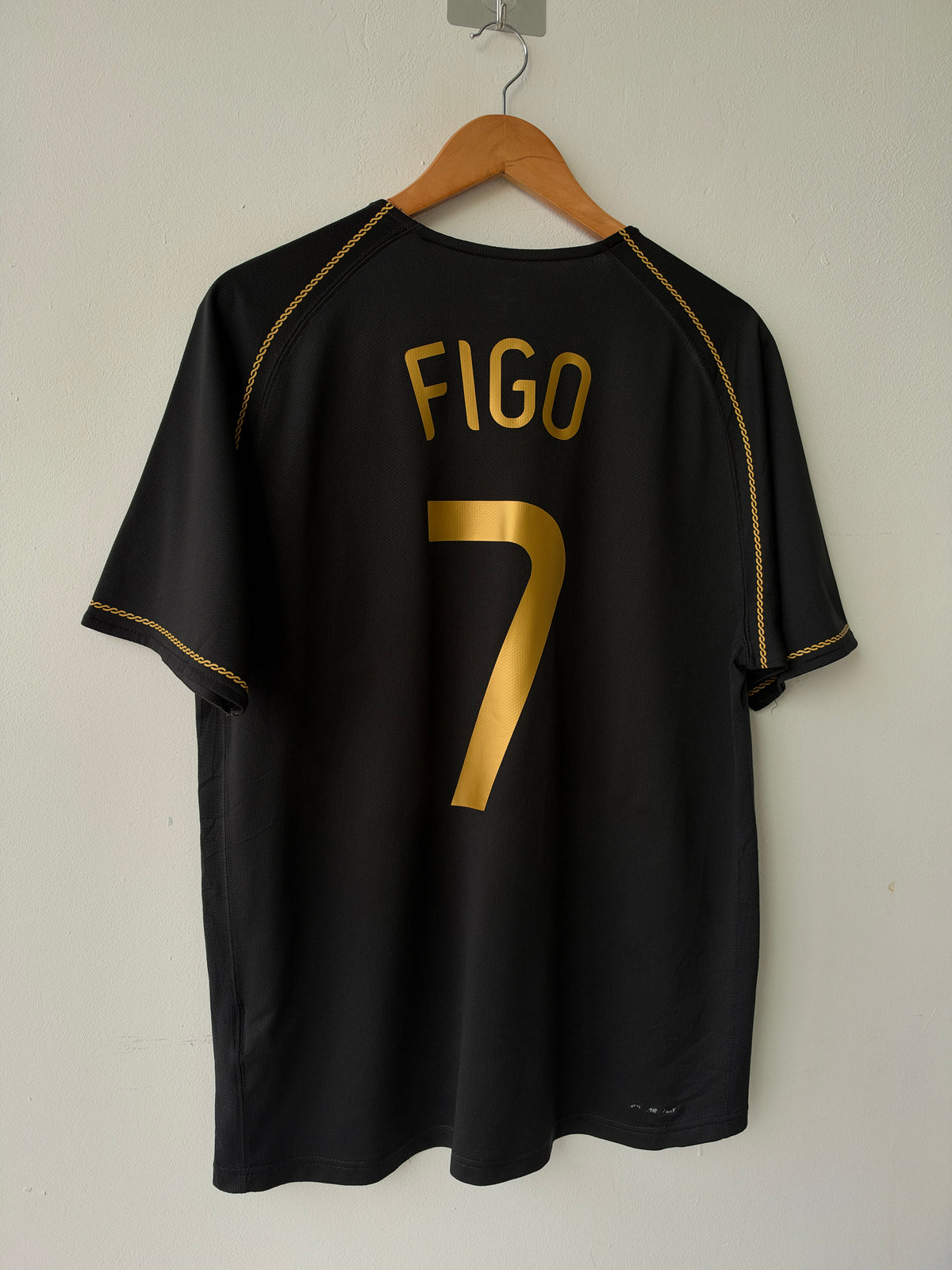 (L) Portugal 2006-08 Away Shirt Figo #7