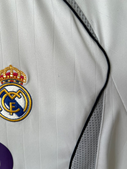 (XL) Real Madrid 2006-07 Home Shirt Beckham #23