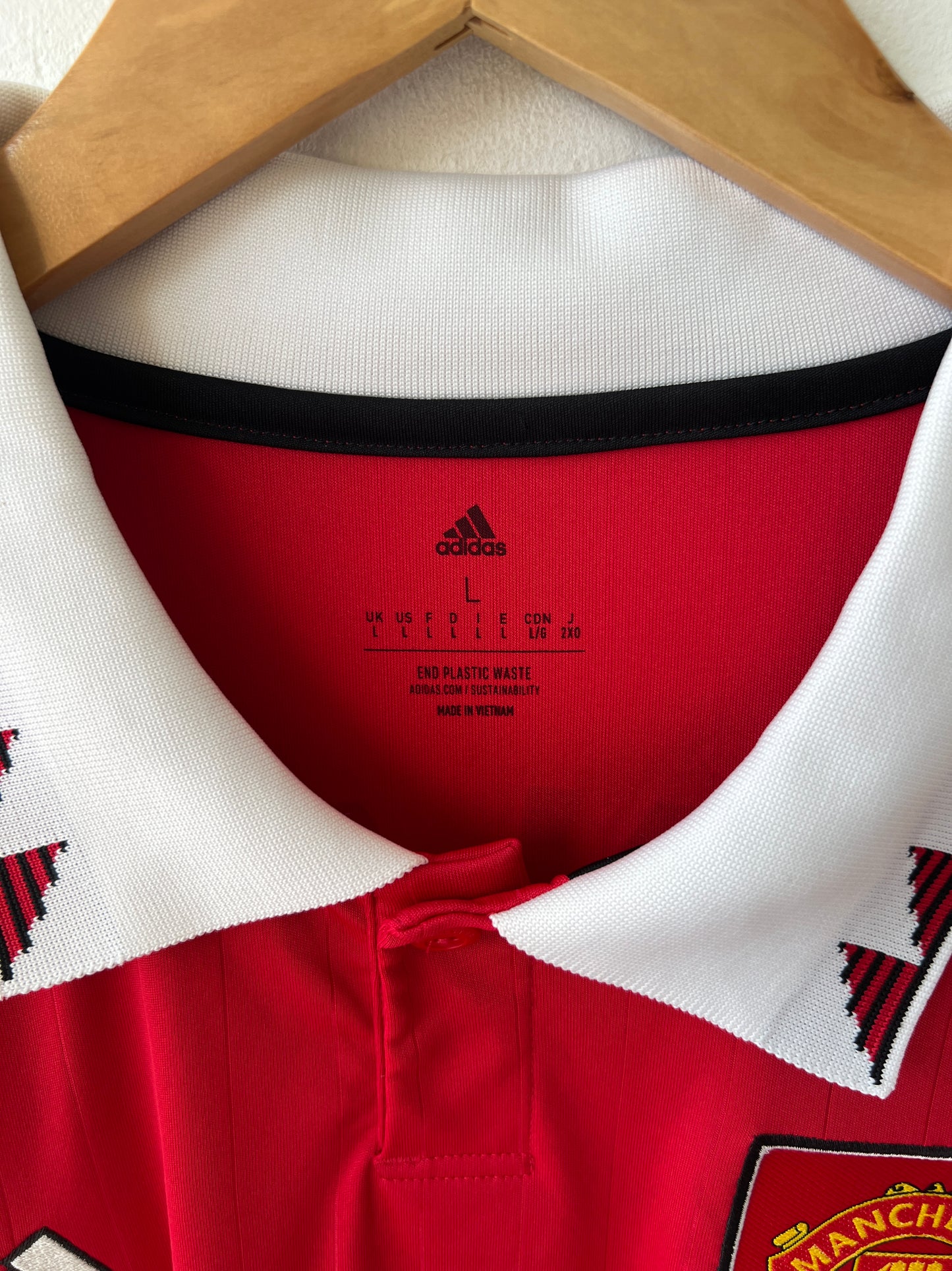 (L) Manchester United 2022-23 Home Shirt B. Fernandes #8