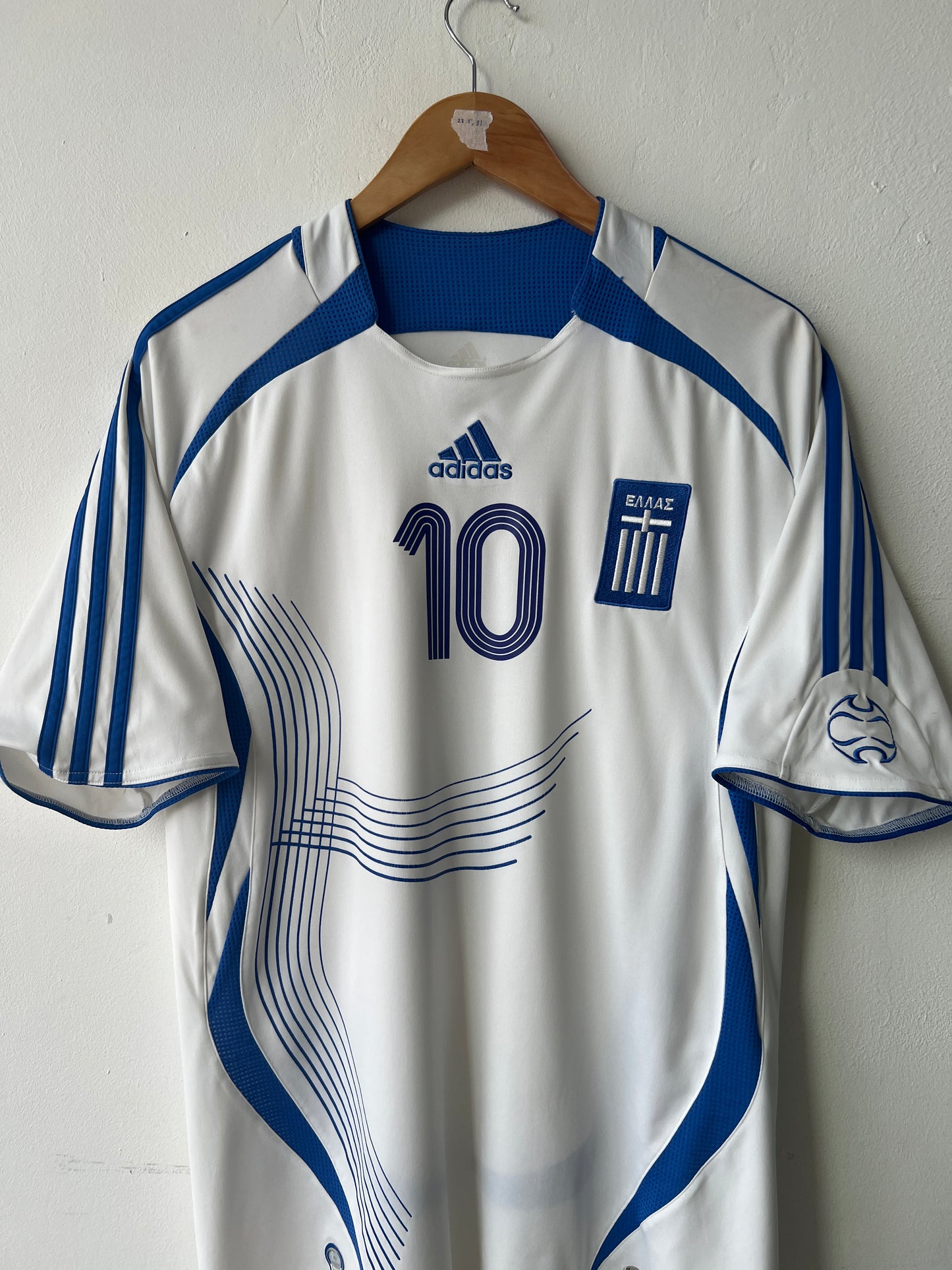 (L) Greece 2006-08 Home Shirt Karagounis #10