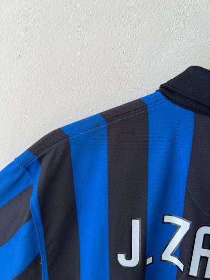 (L) Inter Milan 2011-12 Home Shirt J. Zanetti #4