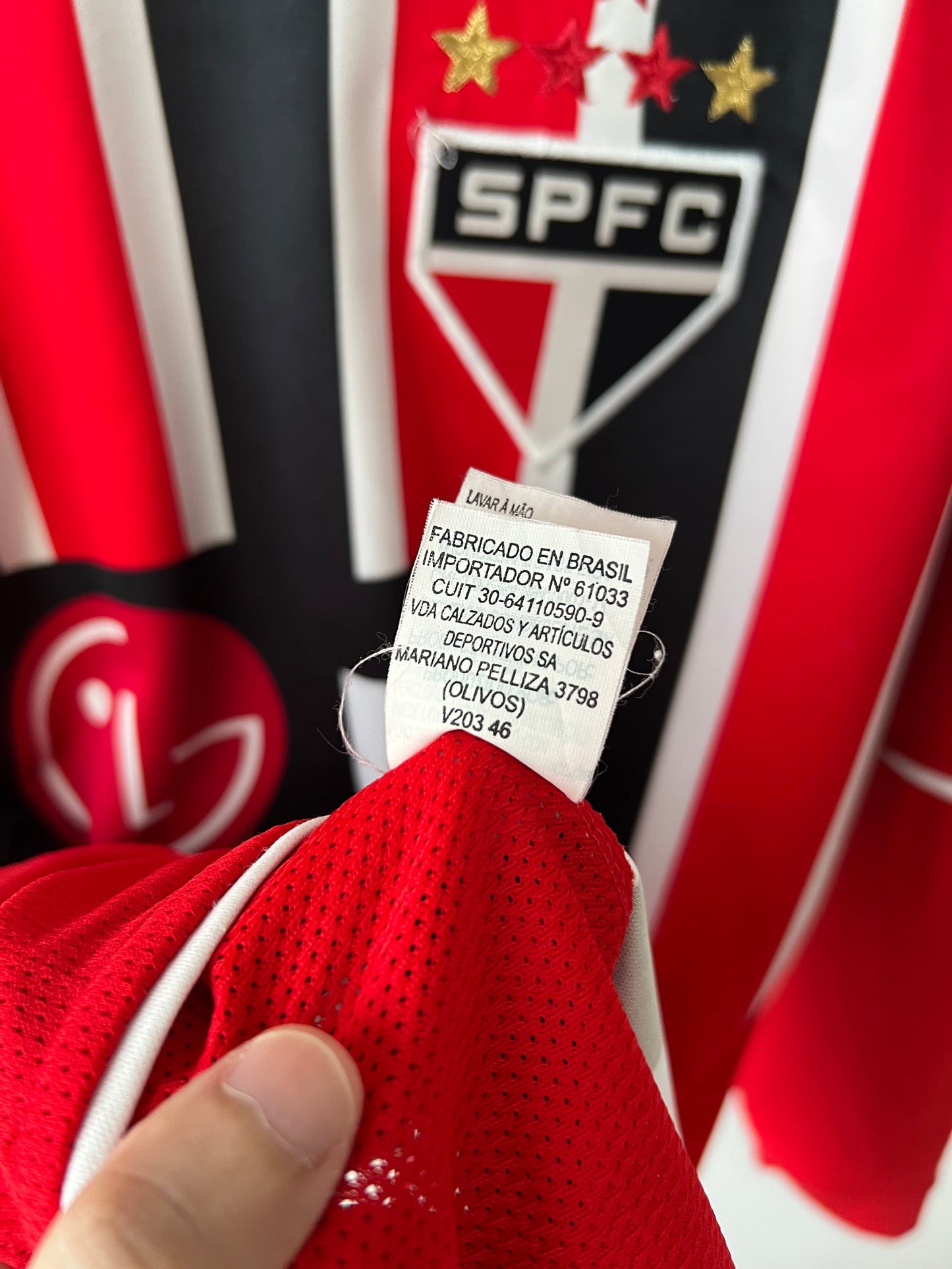 (L) Sao Paulo 2006-07 Away Long Sleeve Shirt #10