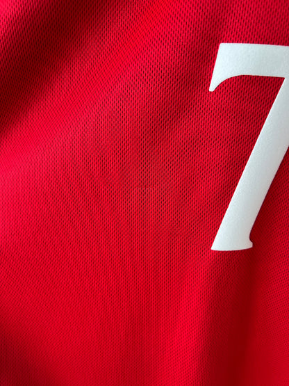 (M) England 2002-04 Away Long Sleeve Shirt Beckham #7