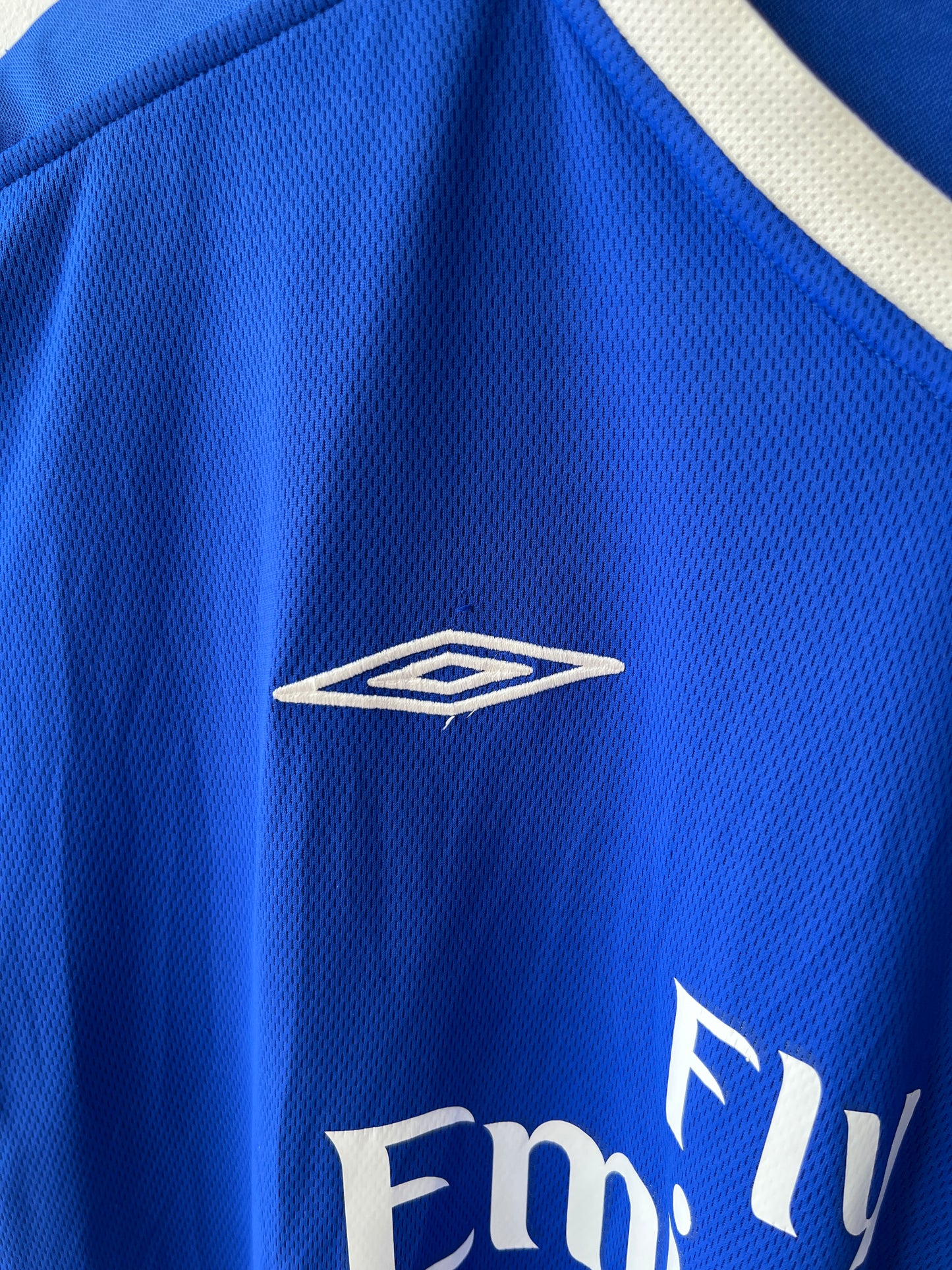 (L) Chelsea 2003-05 Home Shirt Drogba #15 (Reversible)