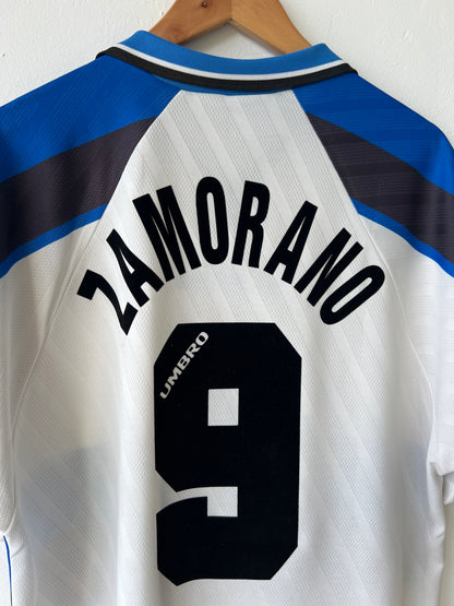 Inter Milan 1996-97 Away Shirt Zamorano #9 (XL)