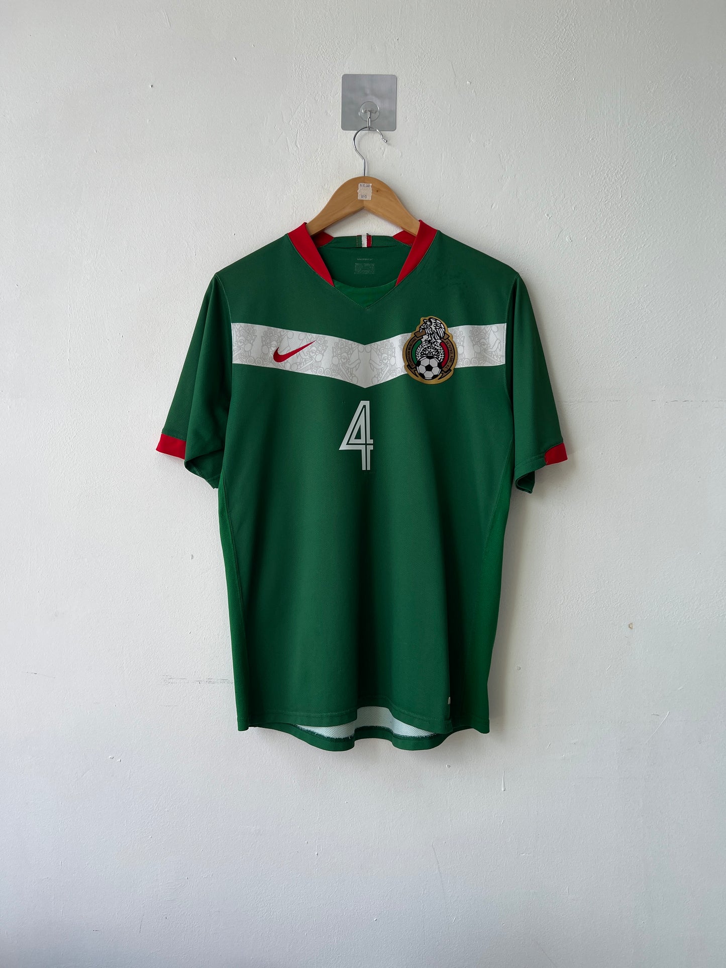 (M/L) Mexico 2006-07 Home Shirt R. Marquez #4
